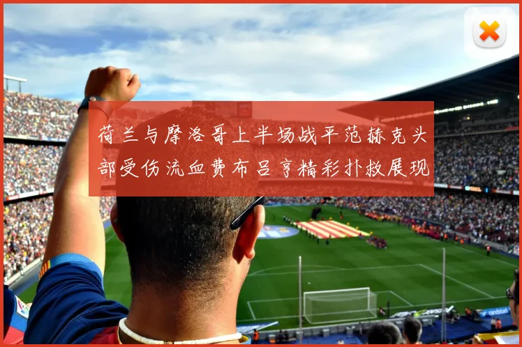 荷兰与摩洛哥上半场战平范赫克头部受伤流血费布吕亨精彩扑救展现实力